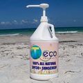 SPF30 100% All Natural Sunscreen Lotion - 1 Gallon Jug w/ Pump Dispenser